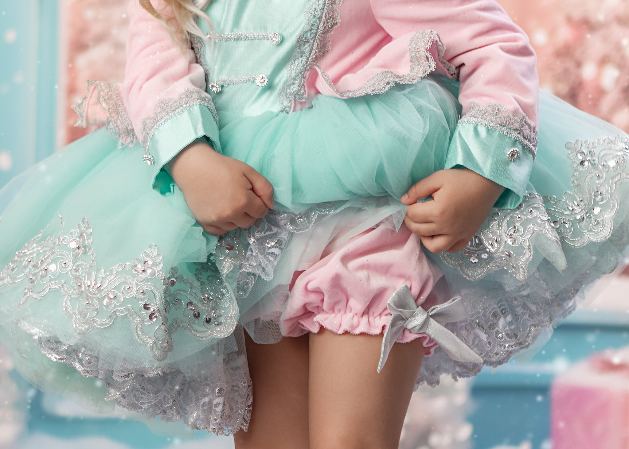nutcracker party girl dresses Georgie Girl Costumes - NUTCRACKER - ACT 1 - PARTY SCENE