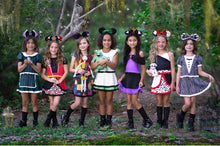 Load image into Gallery viewer, Girls wearing athletic play wear dresses.
