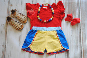 Snow White Shorts