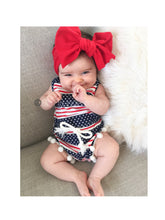 Load image into Gallery viewer, Fourth of July Knit Romper