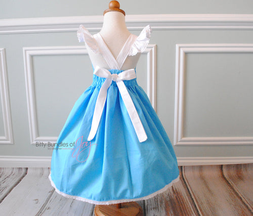Alice in Wonderland Dress MTO